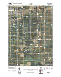 Kellner Wisconsin Historical topographic map, 1:24000 scale, 7.5 X 7.5 Minute, Year 2010