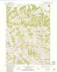 Kendall East Wisconsin Historical topographic map, 1:24000 scale, 7.5 X 7.5 Minute, Year 1983
