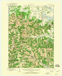 Kendall Wisconsin Historical topographic map, 1:62500 scale, 15 X 15 Minute, Year 1919