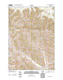 Kendall East Wisconsin Historical topographic map, 1:24000 scale, 7.5 X 7.5 Minute, Year 2013