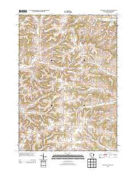 Kendall West Wisconsin Historical topographic map, 1:24000 scale, 7.5 X 7.5 Minute, Year 2013