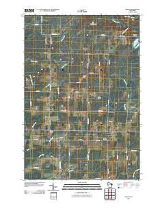 Kennan Wisconsin Historical topographic map, 1:24000 scale, 7.5 X 7.5 Minute, Year 2010