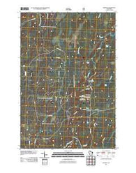 Kennedy Wisconsin Historical topographic map, 1:24000 scale, 7.5 X 7.5 Minute, Year 2011
