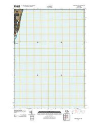 Kewaunee OE E Wisconsin Historical topographic map, 1:24000 scale, 7.5 X 7.5 Minute, Year 2010