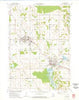 Kiel Wisconsin Historical topographic map, 1:24000 scale, 7.5 X 7.5 Minute, Year 1974