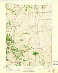 Kieler Wisconsin Historical topographic map, 1:24000 scale, 7.5 X 7.5 Minute, Year 1961