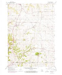 Kieler Wisconsin Historical topographic map, 1:24000 scale, 7.5 X 7.5 Minute, Year 1961