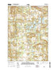 King Wisconsin Current topographic map, 1:24000 scale, 7.5 X 7.5 Minute, Year 2015