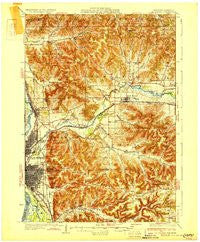 La Crosse Wisconsin Historical topographic map, 1:62500 scale, 15 X 15 Minute, Year 1930