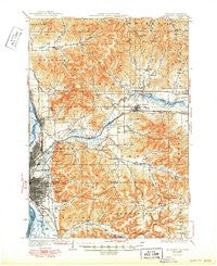 La Crosse Wisconsin Historical topographic map, 1:62500 scale, 15 X 15 Minute, Year 1930