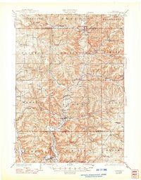 La Farge Wisconsin Historical topographic map, 1:62500 scale, 15 X 15 Minute, Year 1926