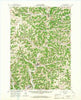 La Farge Wisconsin Historical topographic map, 1:62500 scale, 15 X 15 Minute, Year 1965