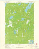 Lac Du Flambeau SW Wisconsin Historical topographic map, 1:24000 scale, 7.5 X 7.5 Minute, Year 1971