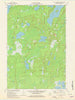 Lac Du Flambeau SW Wisconsin Historical topographic map, 1:24000 scale, 7.5 X 7.5 Minute, Year 1971