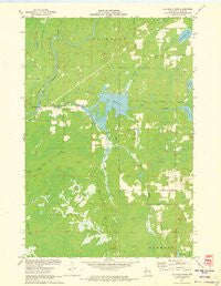 Lac Sault Dore Wisconsin Historical topographic map, 1:24000 scale, 7.5 X 7.5 Minute, Year 1971
