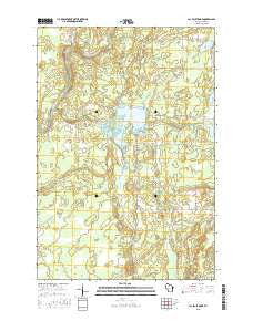 Lac Sault Dore Wisconsin Current topographic map, 1:24000 scale, 7.5 X 7.5 Minute, Year 2015