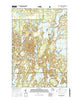 Lac du Flambeau Wisconsin Current topographic map, 1:24000 scale, 7.5 X 7.5 Minute, Year 2015