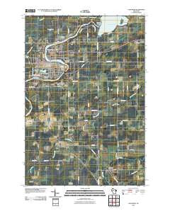 Ladysmith Wisconsin Historical topographic map, 1:24000 scale, 7.5 X 7.5 Minute, Year 2010