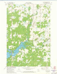 Ladysmith SE Wisconsin Historical topographic map, 1:24000 scale, 7.5 X 7.5 Minute, Year 1971