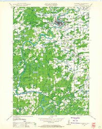 Ladysmith Wisconsin Historical topographic map, 1:48000 scale, 15 X 15 Minute, Year 1948