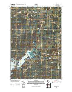 Ladysmith SE Wisconsin Historical topographic map, 1:24000 scale, 7.5 X 7.5 Minute, Year 2010