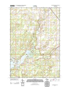 Ladysmith SE Wisconsin Historical topographic map, 1:24000 scale, 7.5 X 7.5 Minute, Year 2013