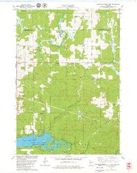 Lake Eau Claire East Wisconsin Historical topographic map, 1:24000 scale, 7.5 X 7.5 Minute, Year 1979