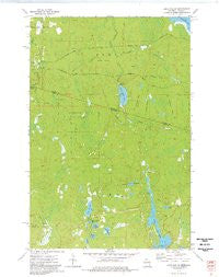 Lake Evelyn Wisconsin Historical topographic map, 1:24000 scale, 7.5 X 7.5 Minute, Year 1973