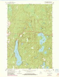 Lake Lucerne Wisconsin Historical topographic map, 1:24000 scale, 7.5 X 7.5 Minute, Year 1965