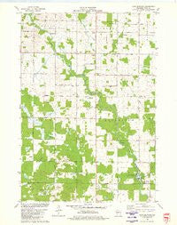 Lake Manakiki Wisconsin Historical topographic map, 1:24000 scale, 7.5 X 7.5 Minute, Year 1979