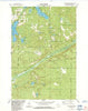 Lake Minnesuing Wisconsin Historical topographic map, 1:24000 scale, 7.5 X 7.5 Minute, Year 1984