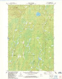 Lake Six Wisconsin Historical topographic map, 1:24000 scale, 7.5 X 7.5 Minute, Year 1984
