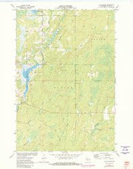 Lake Winter Wisconsin Historical topographic map, 1:24000 scale, 7.5 X 7.5 Minute, Year 1971
