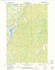 Lake Winter Wisconsin Historical topographic map, 1:24000 scale, 7.5 X 7.5 Minute, Year 1971