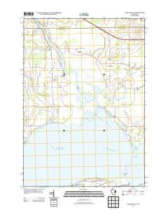 Lake Poygan Wisconsin Historical topographic map, 1:24000 scale, 7.5 X 7.5 Minute, Year 2013