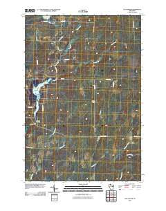 Lake Winter Wisconsin Historical topographic map, 1:24000 scale, 7.5 X 7.5 Minute, Year 2010