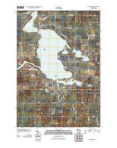 Lake Wissota Wisconsin Historical topographic map, 1:24000 scale, 7.5 X 7.5 Minute, Year 2010