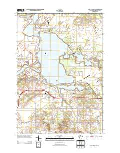 Lake Wissota Wisconsin Historical topographic map, 1:24000 scale, 7.5 X 7.5 Minute, Year 2013