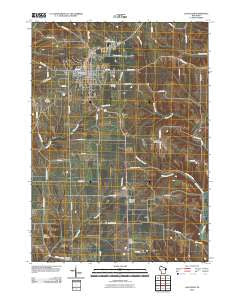 Lancaster Wisconsin Historical topographic map, 1:24000 scale, 7.5 X 7.5 Minute, Year 2010