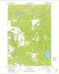 Langlade Wisconsin Historical topographic map, 1:24000 scale, 7.5 X 7.5 Minute, Year 1973