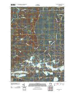 Legend Lake Wisconsin Historical topographic map, 1:24000 scale, 7.5 X 7.5 Minute, Year 2010