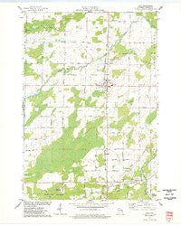 Lena Wisconsin Historical topographic map, 1:24000 scale, 7.5 X 7.5 Minute, Year 1974
