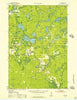 Lily Wisconsin Historical topographic map, 1:48000 scale, 15 X 15 Minute, Year 1950