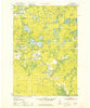 Lily Wisconsin Historical topographic map, 1:48000 scale, 15 X 15 Minute, Year 1950