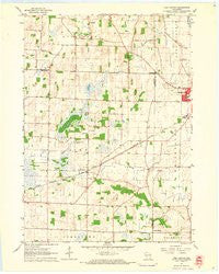 Lima Center Wisconsin Historical topographic map, 1:24000 scale, 7.5 X 7.5 Minute, Year 1960