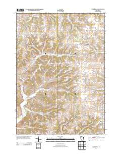 Lime Ridge Wisconsin Historical topographic map, 1:24000 scale, 7.5 X 7.5 Minute, Year 2013