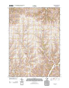 Linden Wisconsin Historical topographic map, 1:24000 scale, 7.5 X 7.5 Minute, Year 2013