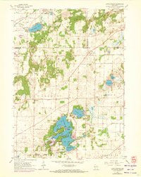 Little Prairie Wisconsin Historical topographic map, 1:24000 scale, 7.5 X 7.5 Minute, Year 1960