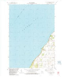 Little Sturgeon SW Wisconsin Historical topographic map, 1:24000 scale, 7.5 X 7.5 Minute, Year 1982