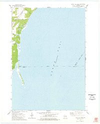 Little Tail Point Wisconsin Historical topographic map, 1:24000 scale, 7.5 X 7.5 Minute, Year 1974